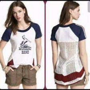 Free People “Mustang Band” Crotchet T-Shirt